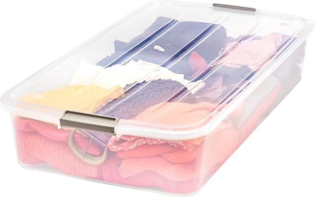 Underbed Buckle Up Box-50 Quart