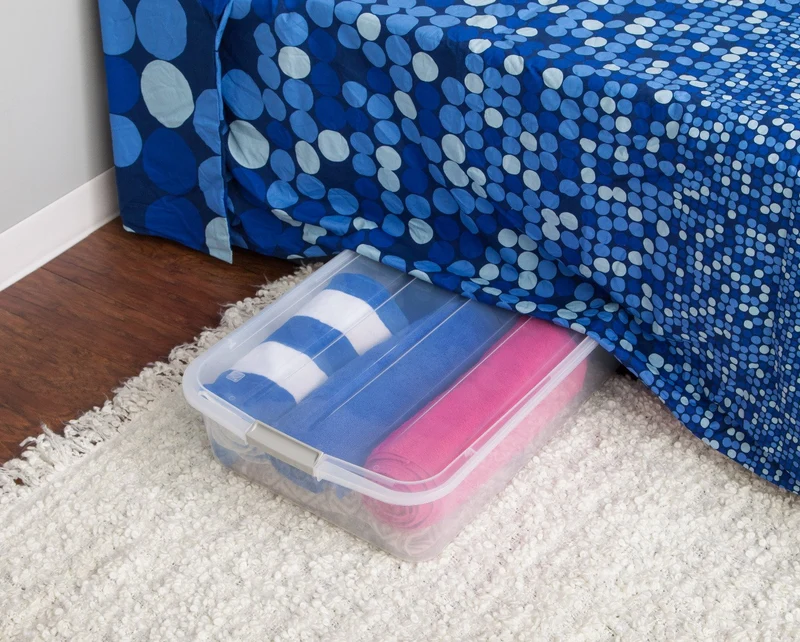 Underbed Buckle Up Box-50 Quart
