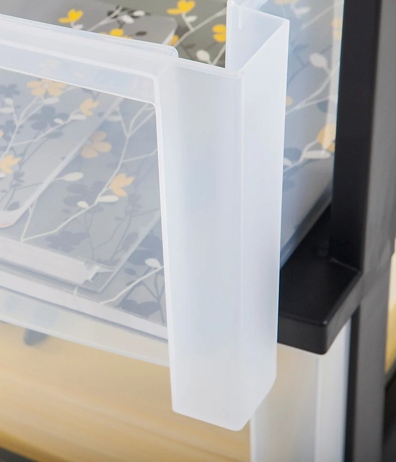 Storage Cart with Organizer Top - 7 Drawer