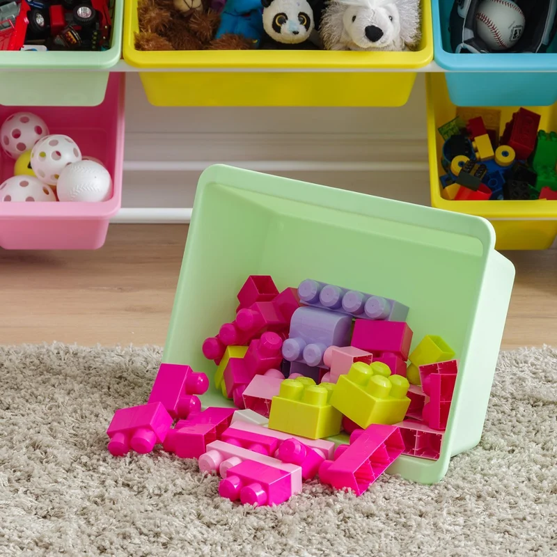 Storage Bin Rack - 4 Tier