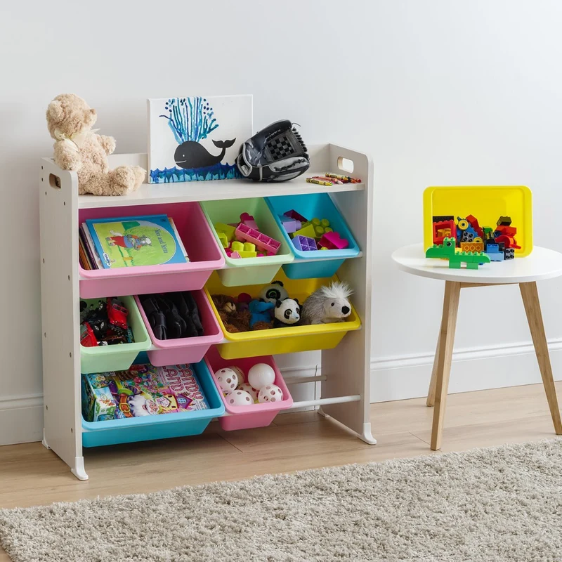 Storage Bin Rack - 3 Tier