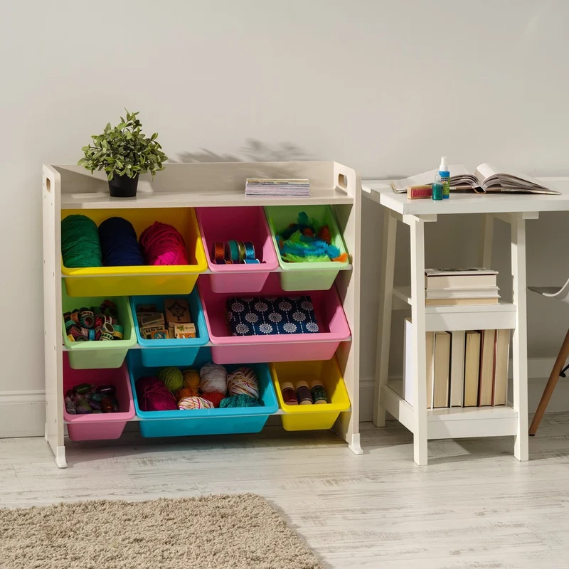Storage Bin Rack - 3 Tier