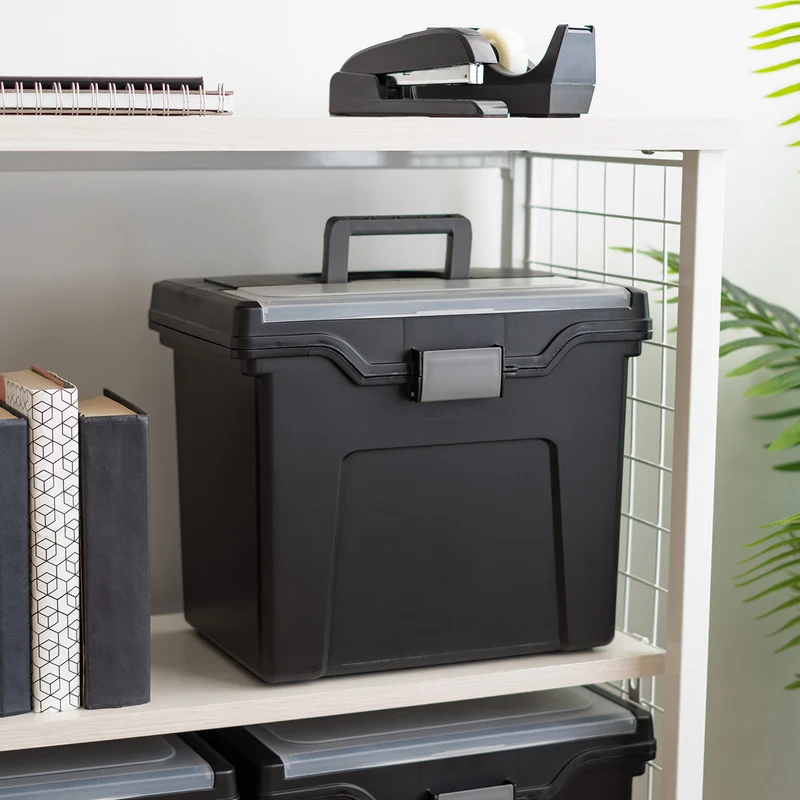 Letter File Box with Handle
