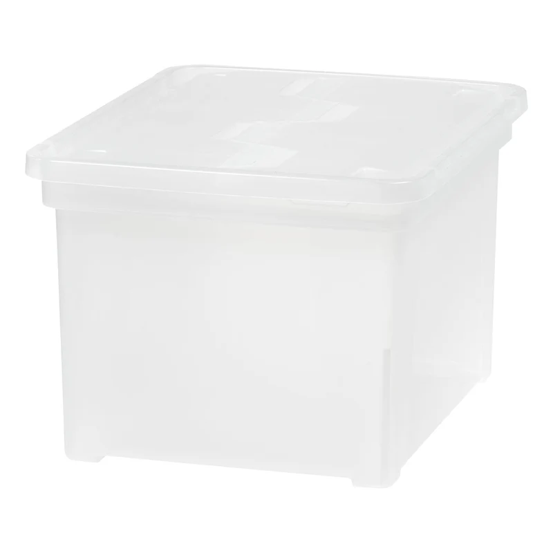 Letter and Legal Wing-Lid File Box