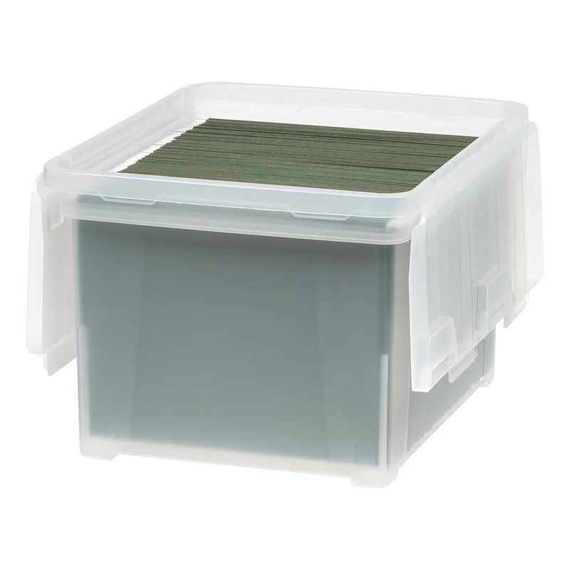 Letter and Legal Wing-Lid File Box