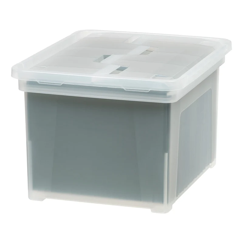 Letter and Legal Wing-Lid File Box