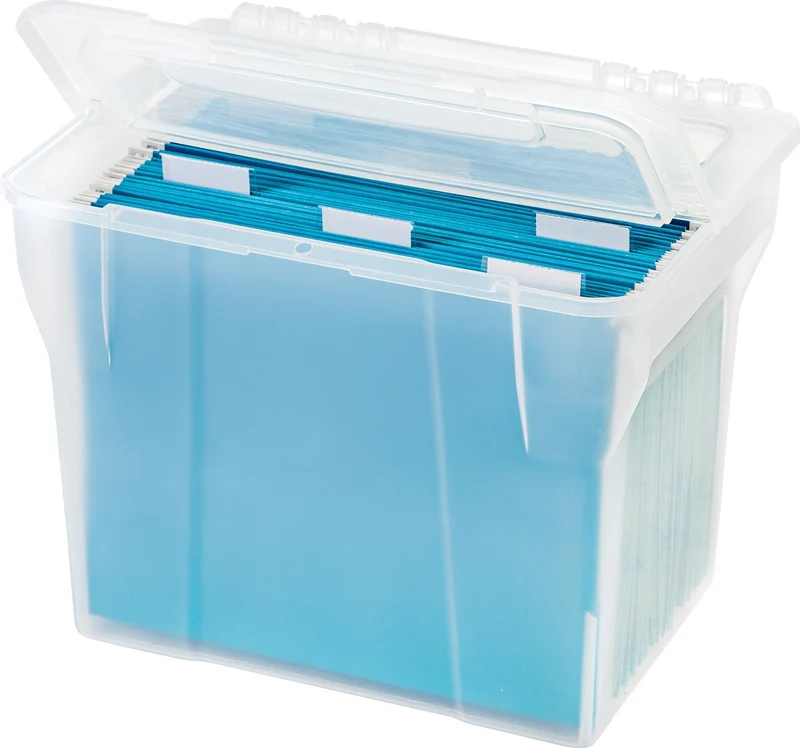 Letter Split-Lid File Box - 20 QT