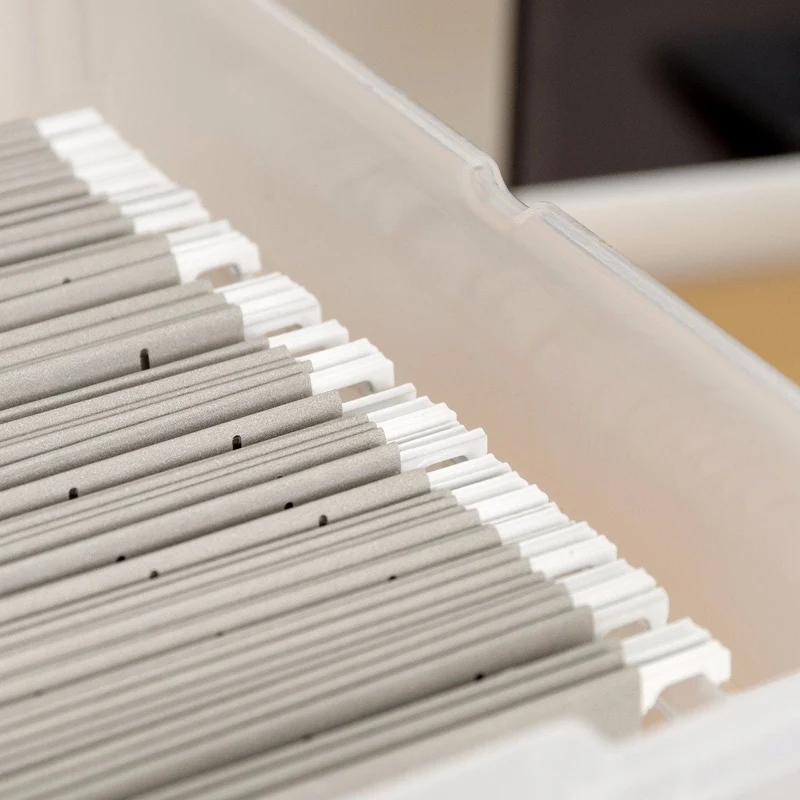 Letter Split-Lid File Box - 20 QT