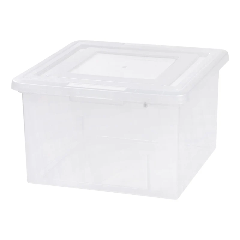Letter and Legal Snap Lid File Box - 38 QT