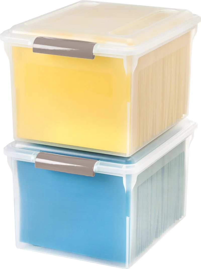 Letter and Legal Store and Slide File Box