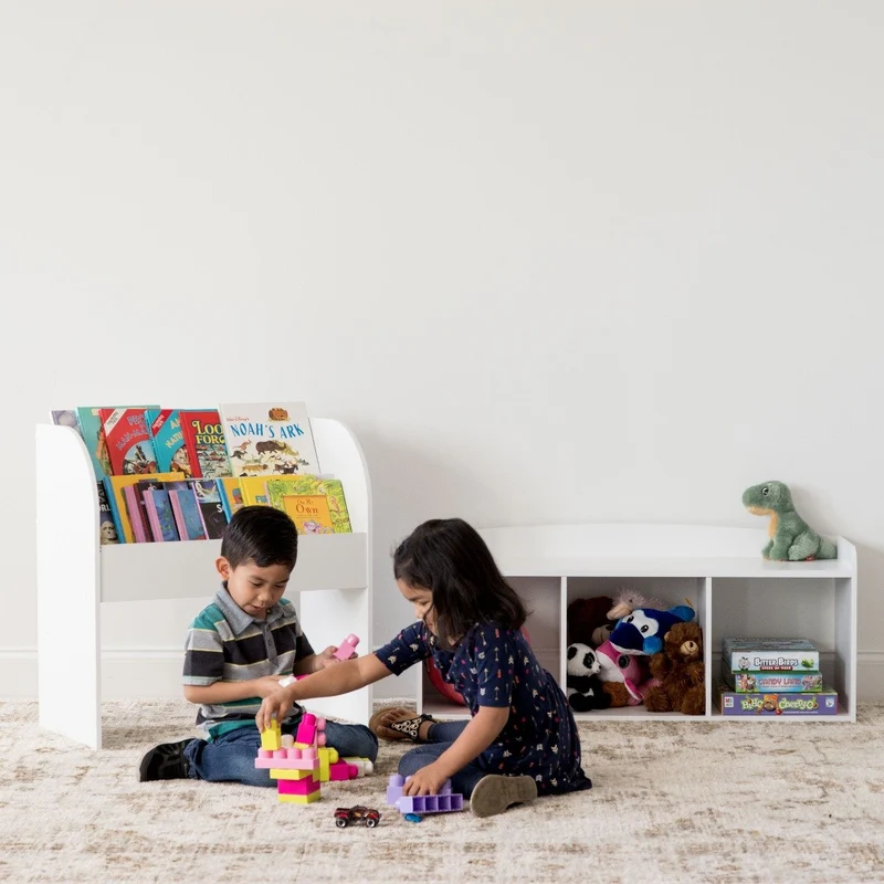 Kid's Wooden Storage Bench