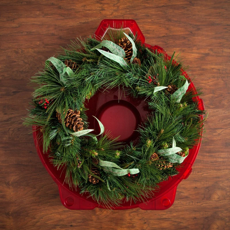 Holiday 24-inch Wreath Storage Box