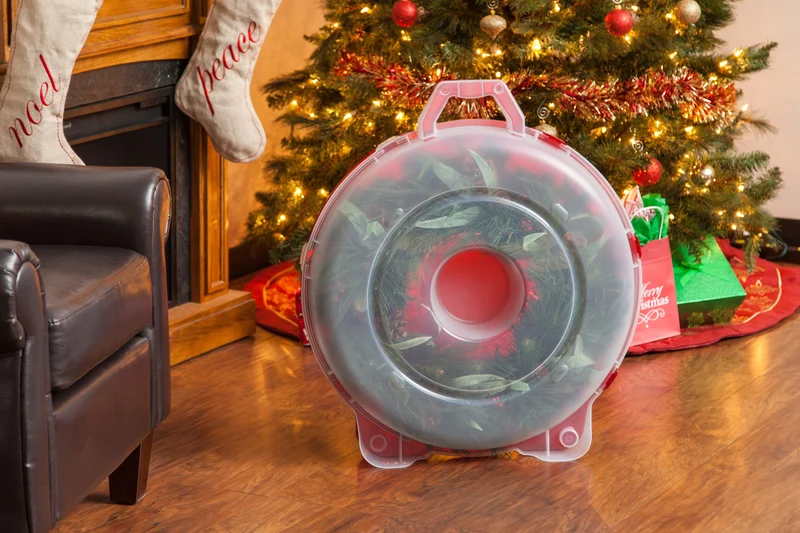 Holiday 24-inch Wreath Storage Box