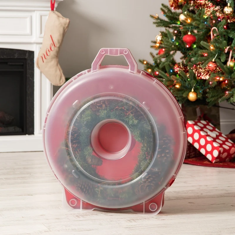 Holiday 24-inch Wreath Storage Box