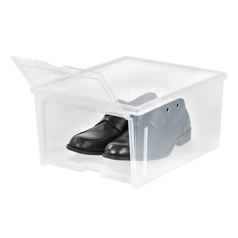 Easy Access Shoe Box - 1 Pack, Wide