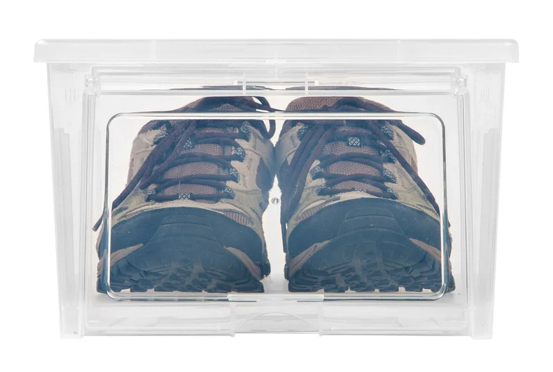 Easy Access Shoe Box - 1 Pack, Wide