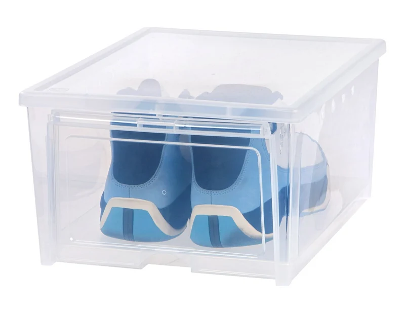 Easy Access Shoe Box - 1 Pack, Wide