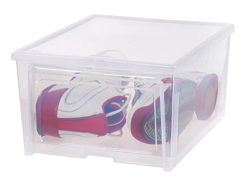 Easy Access Shoe Box - 1 Pack, Wide
