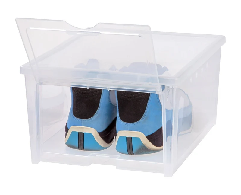 Easy Access Shoe Box - 1 Pack, Wide