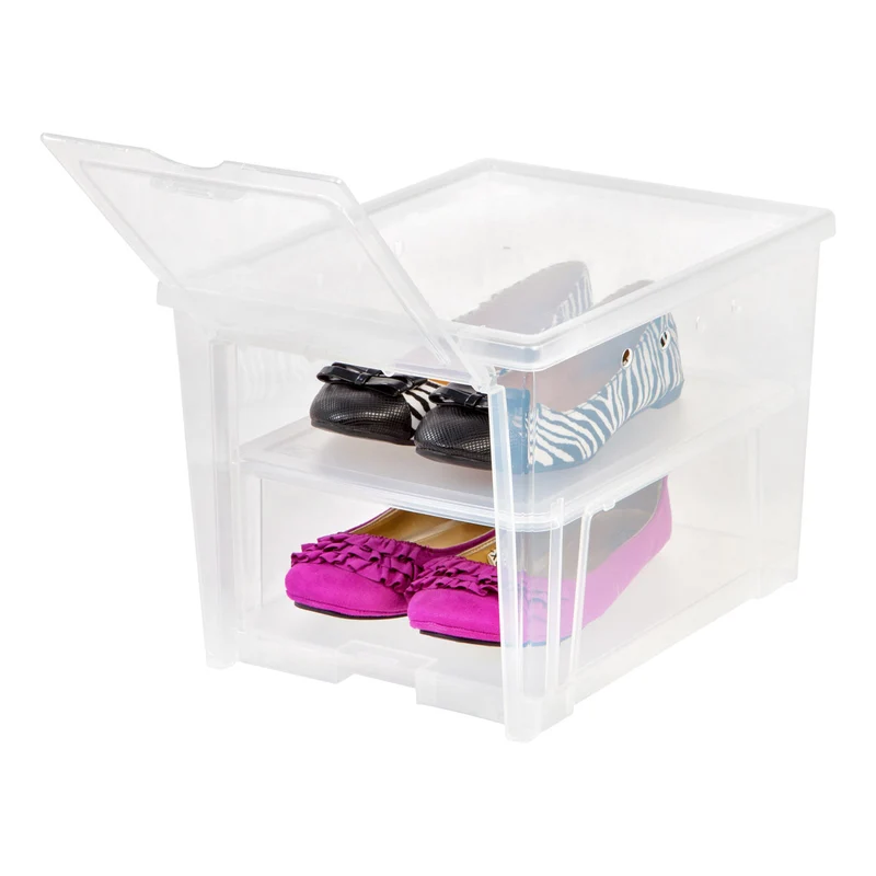 Easy Access Shoe Box - 1 Pack, Tall