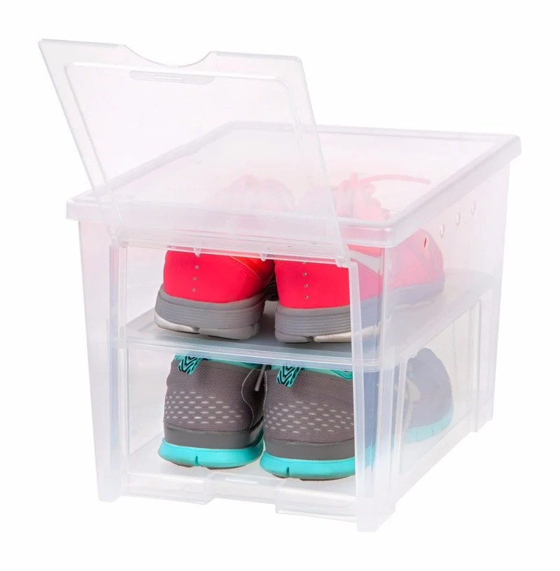 Easy Access Shoe Box - 1 Pack, Tall