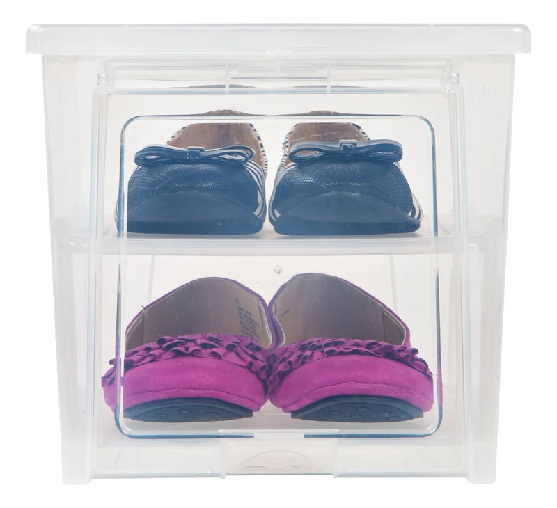 Easy Access Shoe Box - 1 Pack, Tall