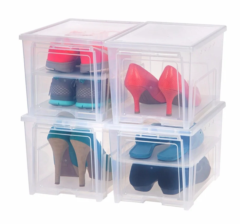 Easy Access Shoe Box - 1 Pack, Tall