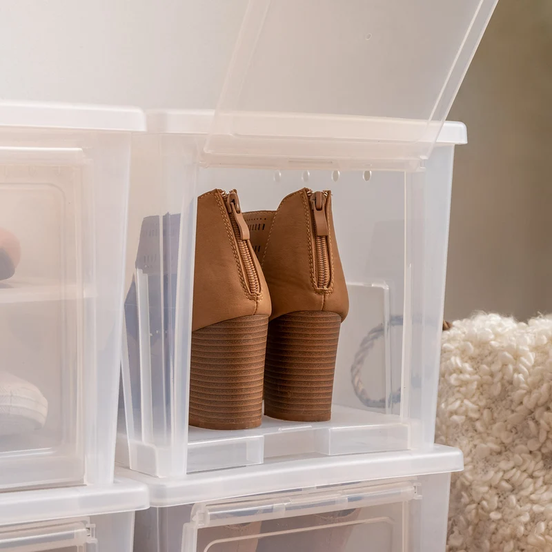Easy Access Shoe Box - 1 Pack, Tall