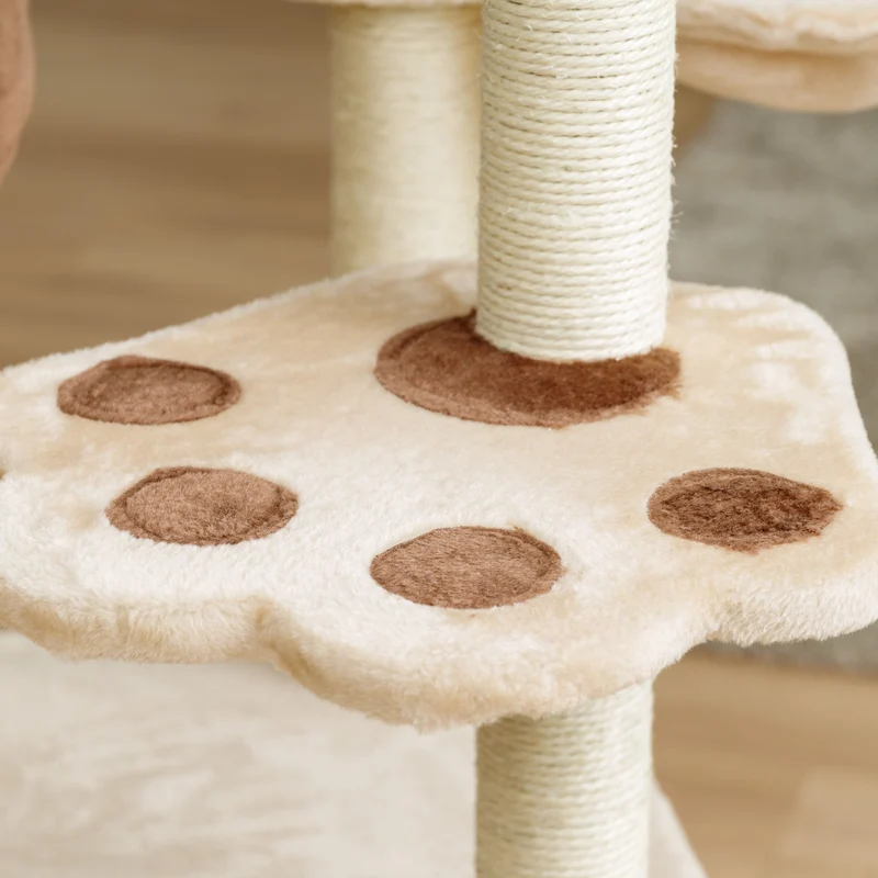 Cat Tree - 3 Tier - Beige