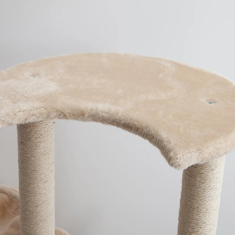 Cat Tree - 3 Tier - Beige