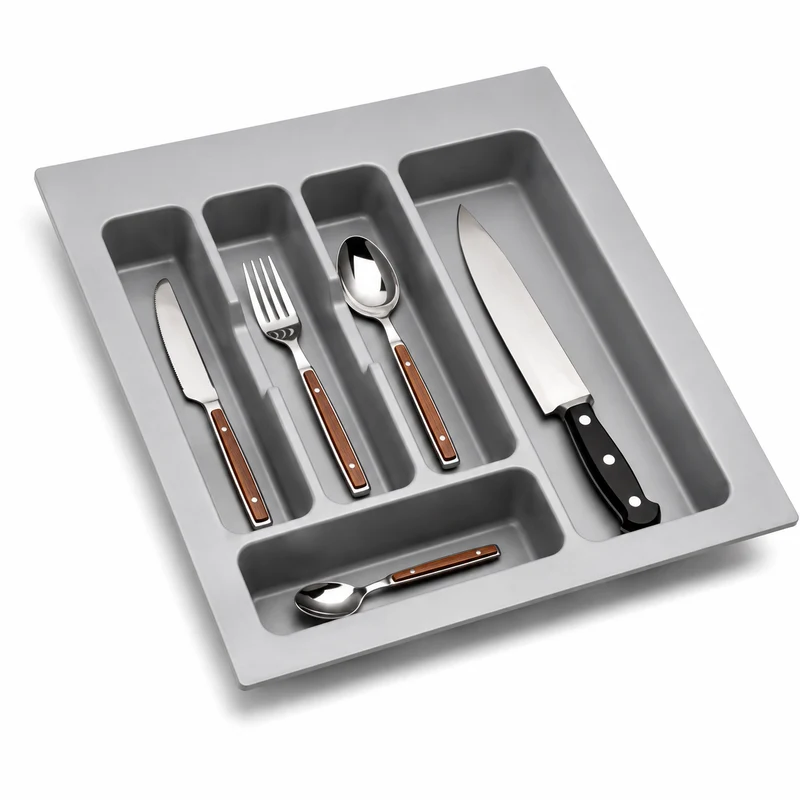 Range-Couverts Gollinucci 772/40 C Gris Métal – 40 cm