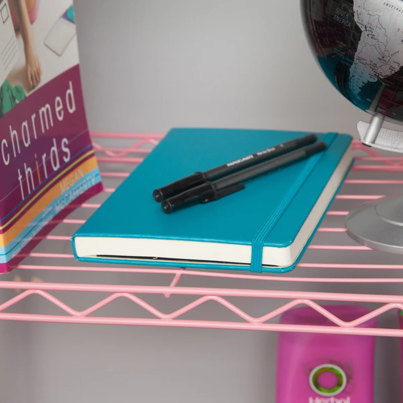 3-Tier Wire Shelf with Casters