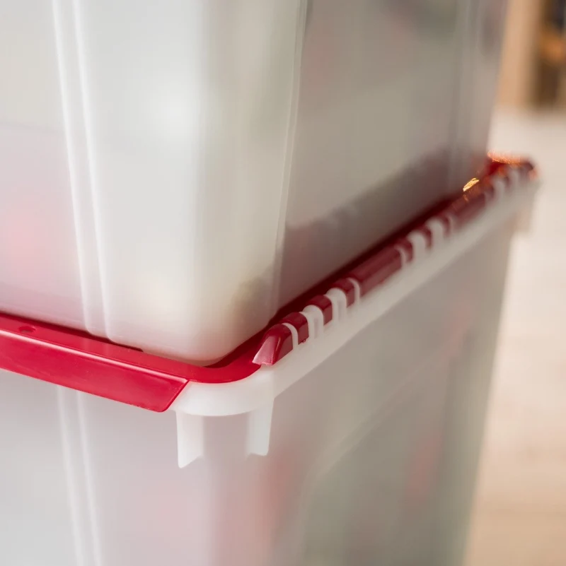 Holiday Ornament Wing-Lid Storage Box