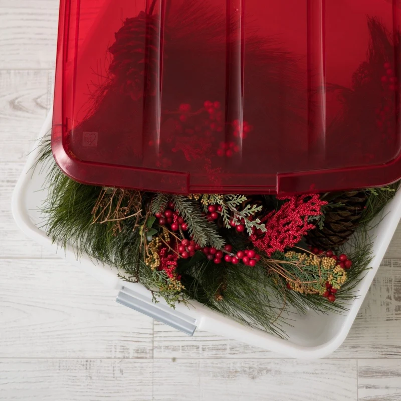 Holiday 20-inch Wreath Storage Box