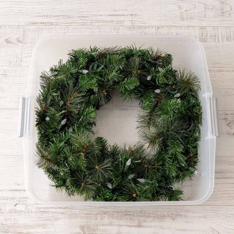 Holiday 20-inch Wreath Storage Box