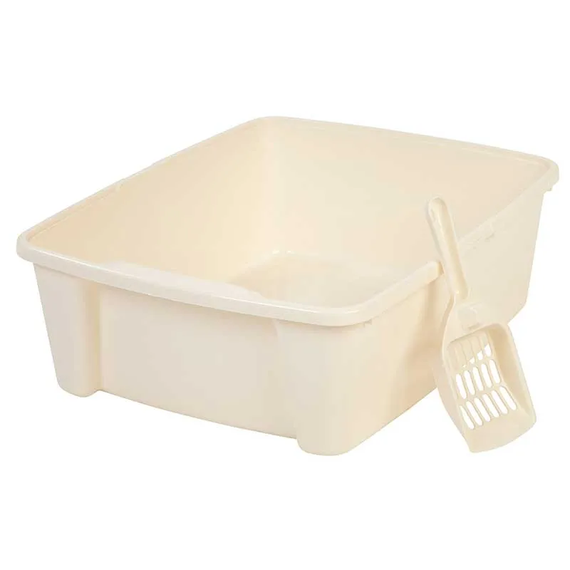 Open-Top Cat Litter Pan - Regular