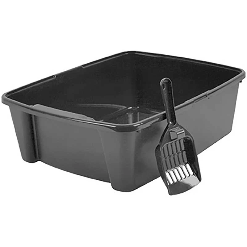 Open-Top Cat Litter Pan - Regular