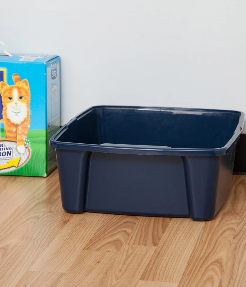 Open-Top Cat Litter Pan - Regular
