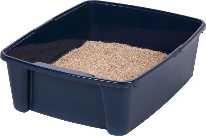 Open-Top Cat Litter Pan - Regular