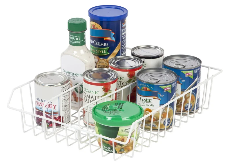 Wire Shelf Organizer - 3 Compartment