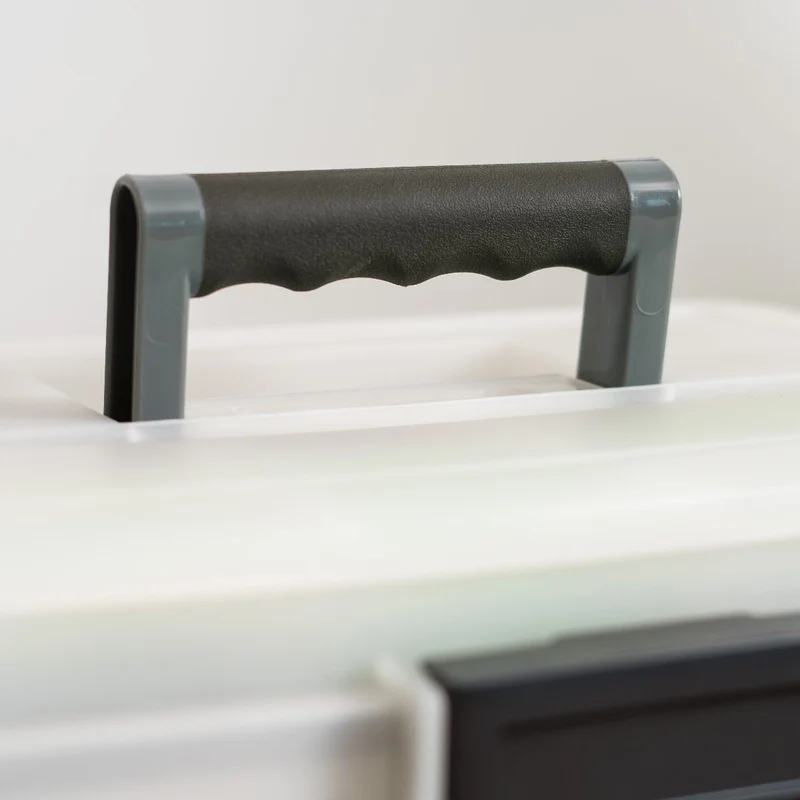 File Box (Letter) with Handle and Organizer, WeatherPro™ - 19 QT - Gasket Box