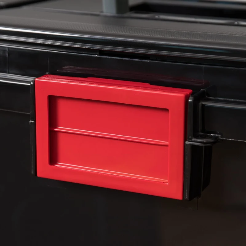 File Box (Letter) with Handle and Organizer, WeatherPro™ - 19 QT - Gasket Box