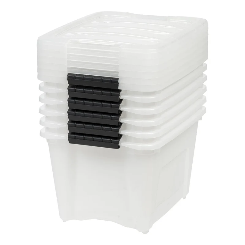 Stack & Pull® Storage Box 6 Pack - 19 QT