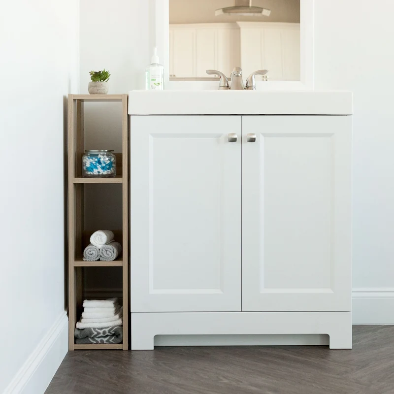 Open Wood Rack Shelf - Small