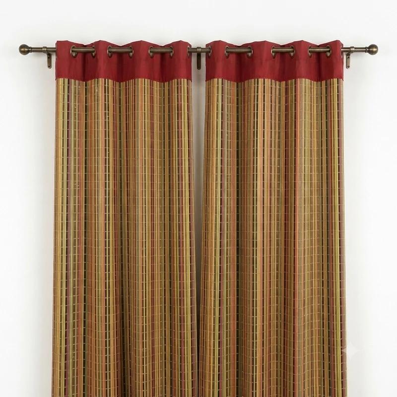 Rideau en Bambou Naturel – 180 × 180 cm