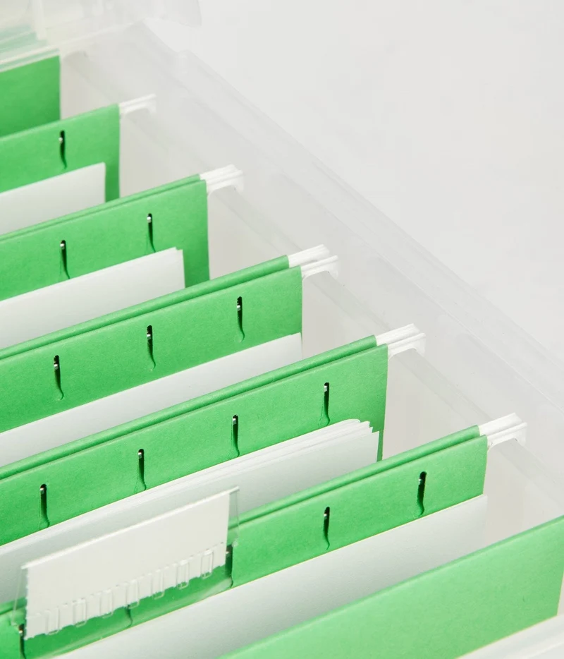 Letter Split-Lid File Box - 44 QT