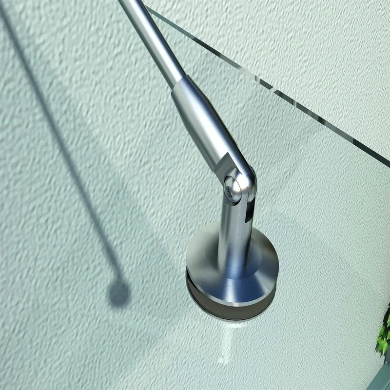 Nancy's Arrimal Voordeurluifel - Voordeur Afdakje - Gehard Glas - 200 x 90 cm