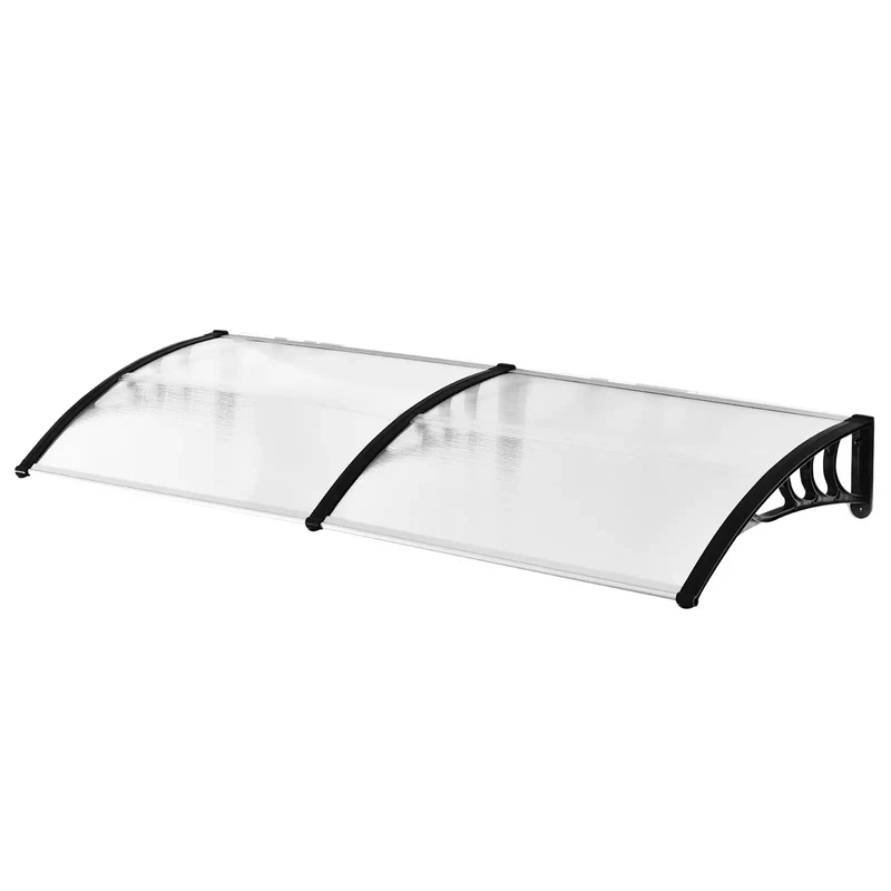 Nancy's Vitória Voordeurluifel - Voordeur Afdakje - Luifel - Transparant - ± 75 x 195 x 25 cm