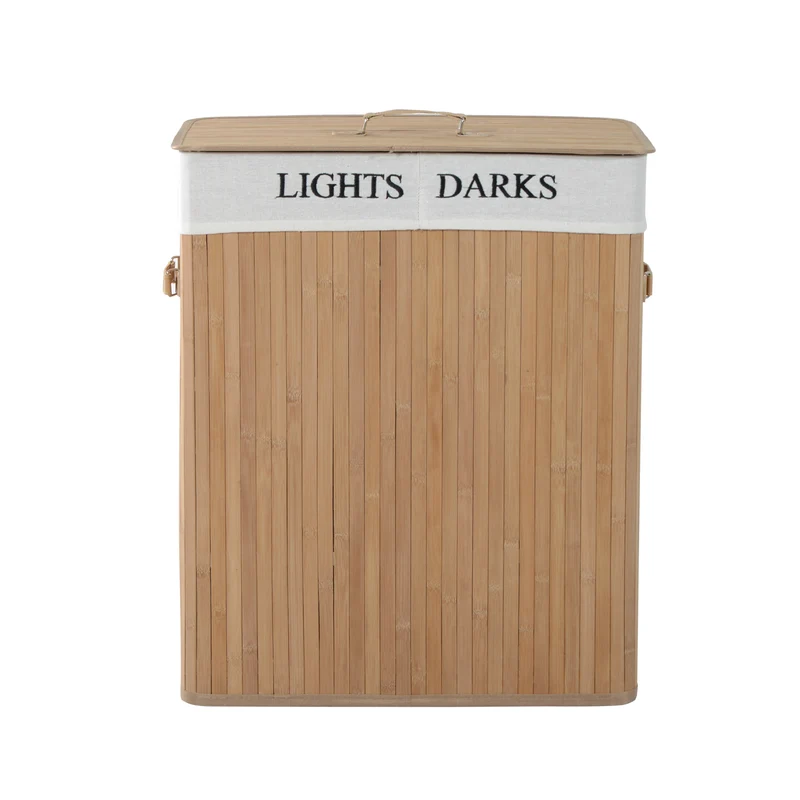 Nancy's Gresham Wasmand - Wasbox - Bamboe - 100 Liter