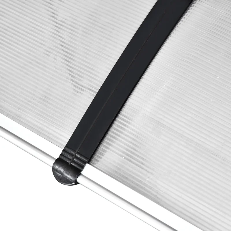 Nancy's Alcaria Voordeurluifel - Voordeur Afdakje - Luifel - Wit - ± 90 x 295 x 25